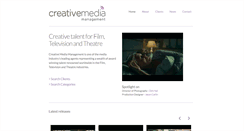 Desktop Screenshot of creativemediamanagement.com